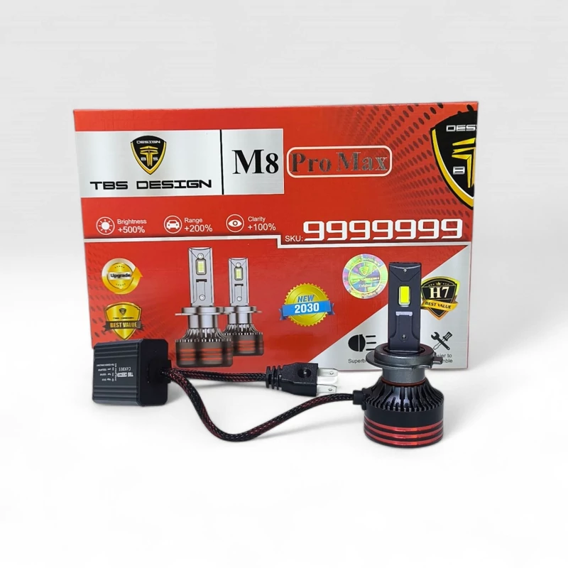 هدلایت M8 promax پایه H4